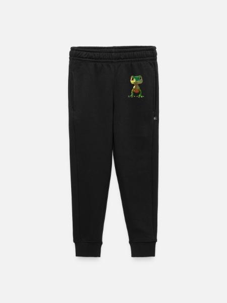 Gecko Eidechse Reptil Geckos Echse Leguan Gekko - Kinder/Teenager Premium Sweathose - Schwarz