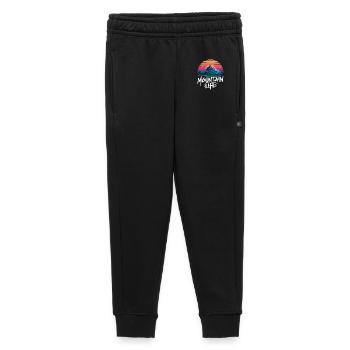 Orientalischer Sonnenuntergang am Berg - Kinder/Teenager Premium Sweathose - Schwarz - Vorne - AI Model Kid Male (0cm)