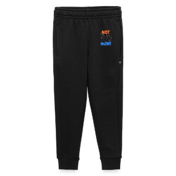 Drôle de chat - Pantalon de survêtement enfant/adolescent premium - noir - Devant - AI Model Kid Male (0cm)