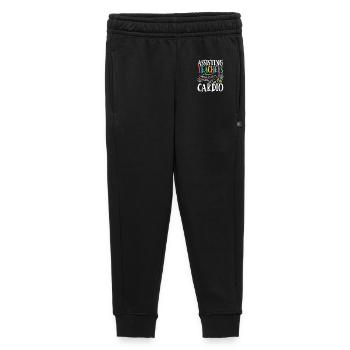 Assisting teachers is my cardio - Kinder/Teenager Premium Sweathose - Schwarz - Vorne - AI Model Kid Male (0cm)