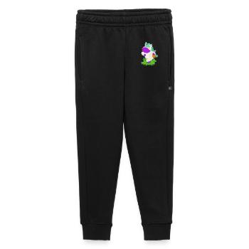 Unicorn Basketball Player Basketball - Kids’/Teens' Premium Sweatpants - black - Front - AI Model Kid Male (0cm)