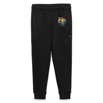 Brachiosaurus 7 ans 7e anniversaire Cadeau - Pantalon de survêtement enfant/adolescent premium - noir - Devant - AI Model Kid Male (0cm)