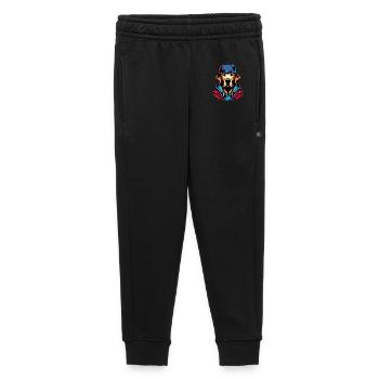 Dog - Kids’/Teens' Premium Sweatpants - black - Front - AI Model Kid Male (0cm)