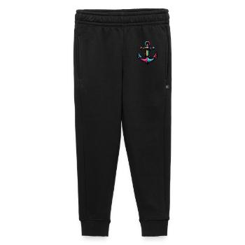 Ein Anker - Kinder/Teenager Premium Sweathose - Schwarz - Vorne - AI Model Kid Male (0cm)