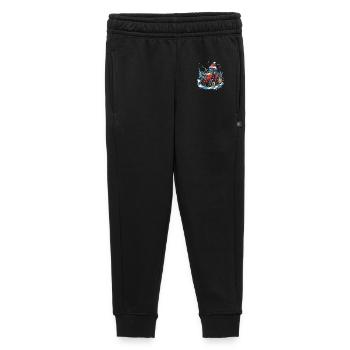 Tractor Christmas Farmer Christmas Hat Farmer - Kids’/Teens' Premium Sweatpants - black - Front - AI Model Kid Male (0cm)
