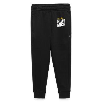 Posaune Blas Mich Humorvolle Musik - Kinder/Teenager Premium Sweathose - Schwarz - Vorne - AI Model Kid Male (0cm)
