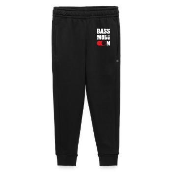 Bass mode on funny - Kids’/Teens' Premium Sweatpants - black - Front - AI Model Kid Male (0cm)