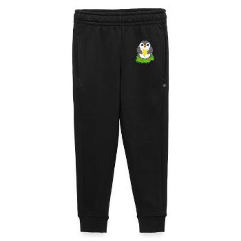 Pinguin Stern - Kinder/Teenager Premium Sweathose - Schwarz - Vorne - AI Model Kid Male (0cm)