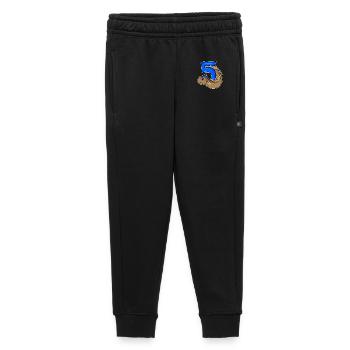 5th Birthday Motif Pisces - 5 years - Kids’/Teens' Premium Sweatpants - black - Front - AI Model Kid Male (0cm)