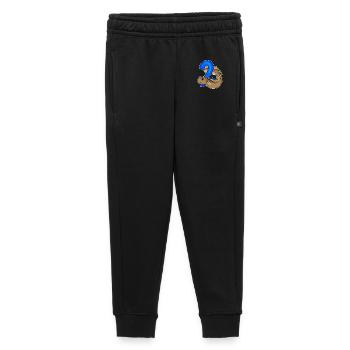 2 Birthday Motif Fish - Two Years Old - Kids’/Teens' Premium Sweatpants - black - Front - AI Model Kid Male (0cm)