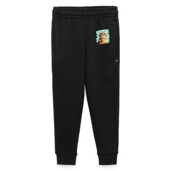 Cat Pasta - Kids’/Teens' Premium Sweatpants - black - Front - AI Model Kid Male (0cm)