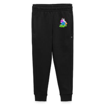 Unicorn Basketball Player Basketball - Kids’/Teens' Premium Sweatpants - black - Front - AI Model Kid Male (0cm)