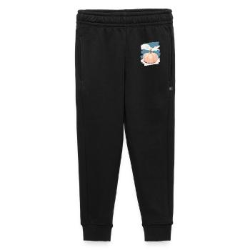 Citrouille - Pantalon de survêtement enfant/adolescent premium - noir - Devant - AI Model Kid Male (0cm)