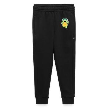 Turtle Jogger Jogging Sport - Pantalon de survêtement enfant/adolescent premium - noir - Devant - AI Model Kid Male (0cm)