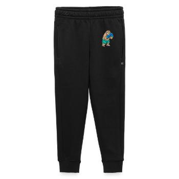 Faultier Boxer Boxhandschuhe Boxen - Kinder/Teenager Premium Sweathose - Schwarz - Vorne - AI Model Kid Male (0cm)