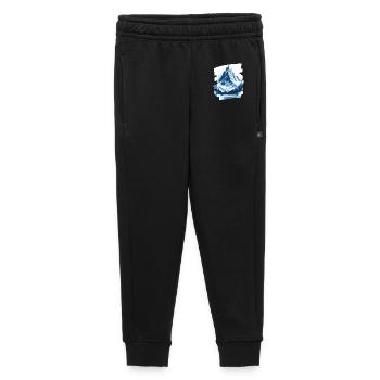 Mountains Climbing Climbers Hiking - Kids’/Teens' Premium Sweatpants - black - Front - AI Model Kid Male (0cm)