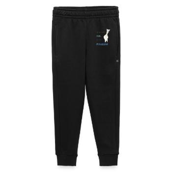 Ich bin nicht dick, ich bin flauschig! - Kinder/Teenager Premium Sweathose - Schwarz - Vorne - AI Model Kid Male (0cm)