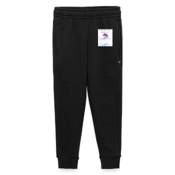 Adventure - Kids’/Teens' Premium Sweatpants - black - Front - AI Model Kid Male (0cm)