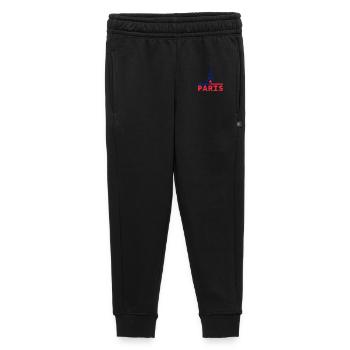 Paris Football - Passion de la Capitale - Pantalon de survêtement enfant/adolescent premium - noir - Devant - AI Model Kid Male (0cm)