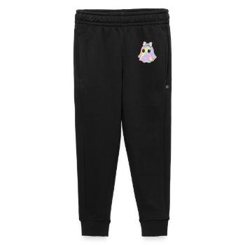 Pastel Holographic Ghost Halloween Design - Kids’/Teens' Premium Sweatpants - black - Front - AI Model Kid Male (0cm)