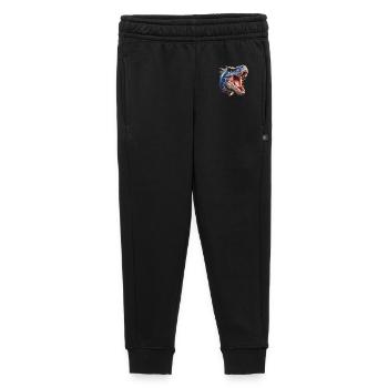 Dino Dinosaur Dinosaur - Kids’/Teens' Premium Sweatpants - black - Front - AI Model Kid Male (0cm)