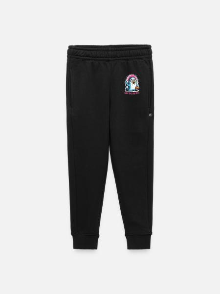 Walrus Punk Rocker Halloween - Kids’/Teens' Premium Sweatpants - black - Front