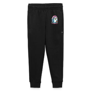 Walrus Punk Rocker Halloween - Kids’/Teens' Premium Sweatpants - black - Front - AI Model Kid Male (0cm)