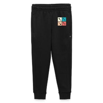 Heating Engineer Heating Construction Plumber Plumber - Kids’/Teens' Premium Sweatpants - black - Front - AI Model Kid Male (0cm)