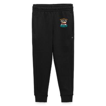 Camper Camping Wohnwagen Spruch - Kinder/Teenager Premium Sweathose - Schwarz - Vorne - AI Model Kid Male (0cm)