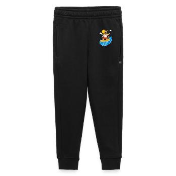 Surfing German Shepherd Dog - Kids’/Teens' Premium Sweatpants - black - Front - AI Model Kid Male (0cm)