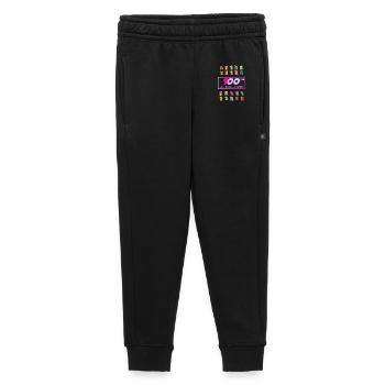 100th Day Of School Without Mom Humor Child - Kids’/Teens' Premium Sweatpants - black - Front - AI Model Kid Male (0cm)