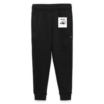 Super Turbo Kart Retro Speed - Kids’/Teens' Premium Sweatpants - black - Front - AI Model Kid Male (0cm)