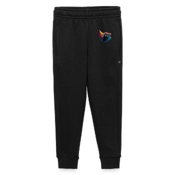 Raie manta, raie diable, raie pastenague, plongeur - Pantalon de survêtement enfant/adolescent premium - noir - Devant - AI Model Kid Male (0cm)