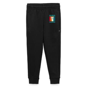 Alpaca Fan ALPACA FLÜSTERER Lama Lustiges - Kids’/Teens' Premium Sweatpants - black - Front - AI Model Kid Male (0cm)
