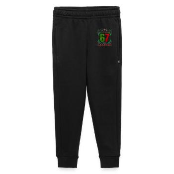 67 mèmes drôle Gen Alpha Noël - Pantalon de survêtement enfant/adolescent premium - noir - Devant - AI Model Kid Male (0cm)