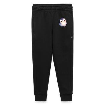 Penguins Penguin - Kids’/Teens' Premium Sweatpants - black - Front - AI Model Kid Male (0cm)