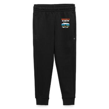 NORDDEICH IST WIE NEW YORK NUR GANZ ANDERS - Kinder/Teenager Premium Sweathose - Schwarz - Vorne - AI Model Kid Male (0cm)