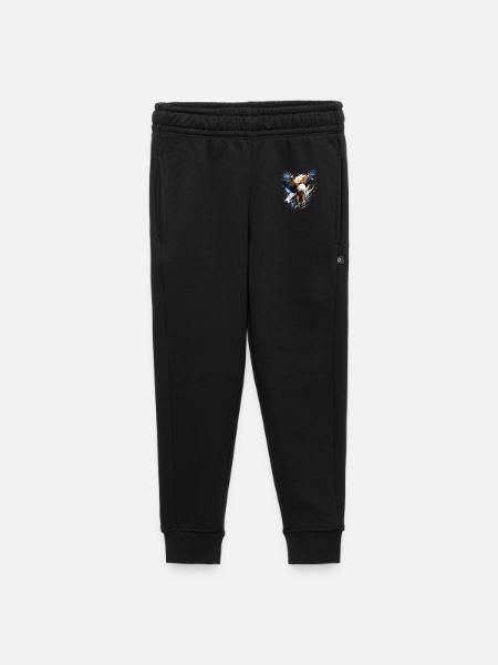 Stormy Eagle Splash Art - Kids’/Teens' Premium Sweatpants - black