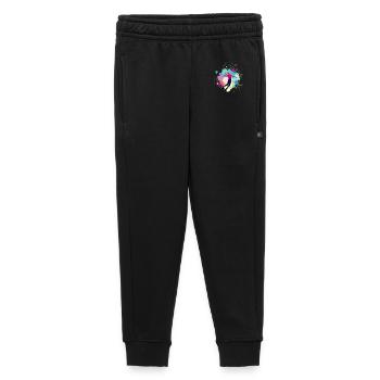 Joueur de volley, volley-ball, joueur de volley-ball - Pantalon de survêtement enfant/adolescent premium - noir - Devant - AI Model Kid Male (0cm)