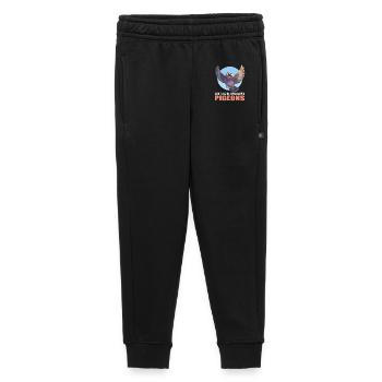Pigeons Pigeon - Kids’/Teens' Premium Sweatpants - black - Front - AI Model Kid Male (0cm)