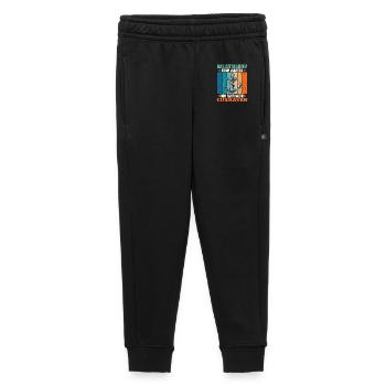 Grandpa RETIREMENT HOME CAN WAIT, I'M GOING TO - Kids’/Teens' Premium Sweatpants - black - Front - AI Model Kid Male (0cm)