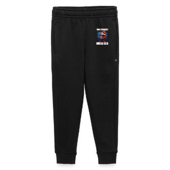 Nen Scheiss Muss Ich Lustiger Huhn Sarkasmus Humor - Kinder/Teenager Premium Sweathose - Schwarz - Vorne - AI Model Kid Male (0cm)