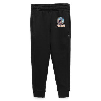 Puffin Papageientaucher - Kinder/Teenager Premium Sweathose - Schwarz - Vorne - AI Model Kid Male (0cm)