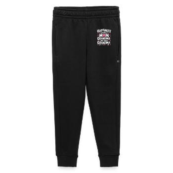 Happiness Design: Mama Oma Großmutter - Kinder/Teenager Premium Sweathose - Schwarz - Vorne - AI Model Kid Male (0cm)