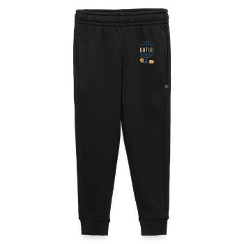 Happy Hanukkah Menorah Festive Light - Kids’/Teens' Premium Sweatpants - black - Front - AI Model Kid Male (0cm)