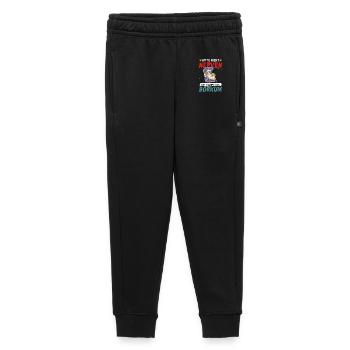 PLEASE DON'T GET ON YOUR NERVES DREAMS OF BORKUM - Kids’/Teens' Premium Sweatpants - black - Front - AI Model Kid Male (0cm)