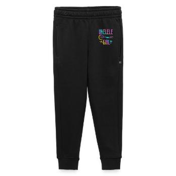 Ukulélé hawaïen ukulélé Ukulélé Girl - Pantalon de survêtement enfant/adolescent premium - noir - Devant - AI Model Kid Male (0cm)