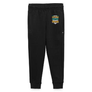 Ummanz OSTSEE INSULANER SIND ZWAR NICHT PERFEKT - Kinder/Teenager Premium Sweathose - Schwarz - Vorne - AI Model Kid Male (0cm)