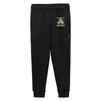 Faites de la Saint-Patrick la grande regrande - Saint-Patrick - Pantalon de survêtement enfant/adolescent premium - noir - Devant - AI Model Kid Male (0cm)