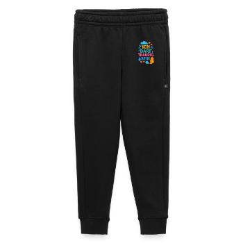 I'm allowed to be sad – self-care mindfulness - Kids’/Teens' Premium Sweatpants - black - Front - AI Model Kid Male (0cm)